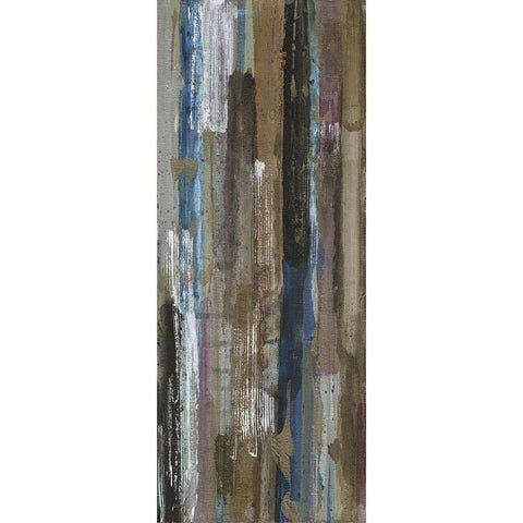 Vertere White Modern Wood Framed Art Print by Haynes, Smith