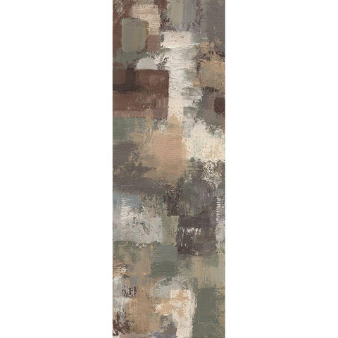 Earthy Stains 2 Black Modern Wood Framed Art Print with Double Matting by Haynes, Smith
