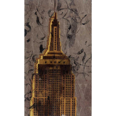 . Black Modern Wood Framed Art Print with Double Matting by Haynes, Smith