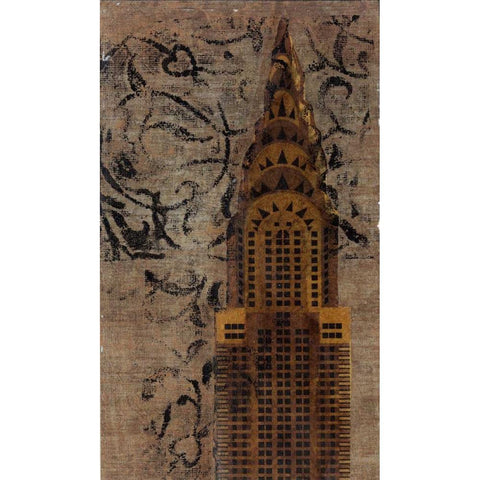 . Gold Ornate Wood Framed Art Print with Double Matting by Haynes, Smith