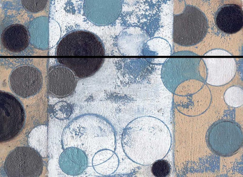 . White Modern Wood Framed Art Print with Double Matting by Haynes, Smith