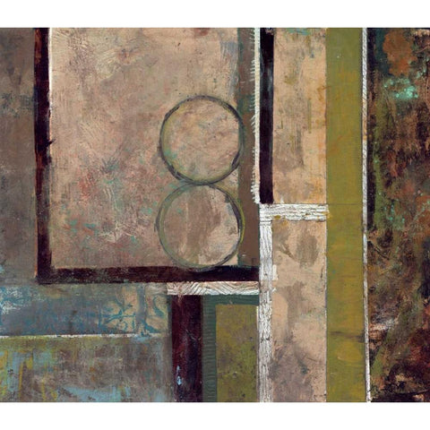 . Black Modern Wood Framed Art Print with Double Matting by Haynes, Smith