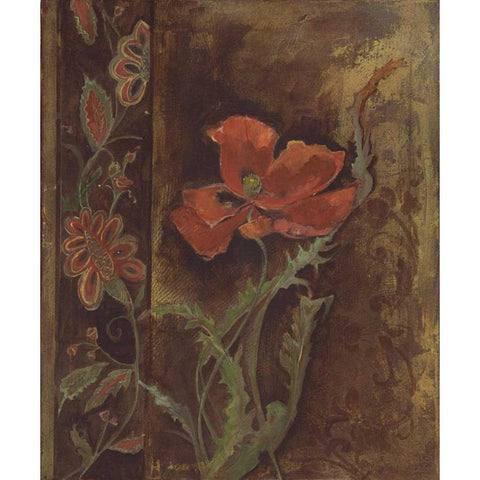 . Black Modern Wood Framed Art Print with Double Matting by Haynes, Smith