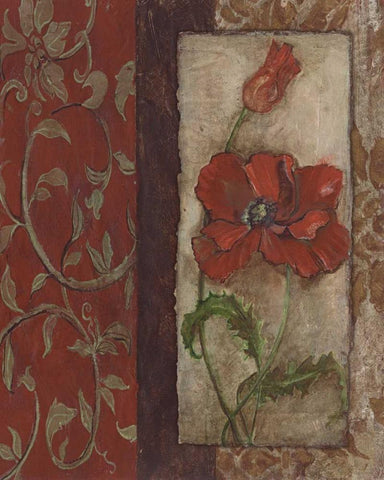 . White Modern Wood Framed Art Print with Double Matting by Haynes, Smith