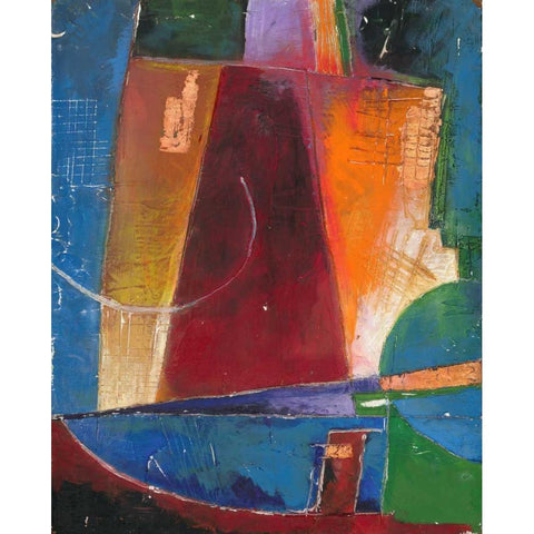 . Black Modern Wood Framed Art Print by Haynes, Smith