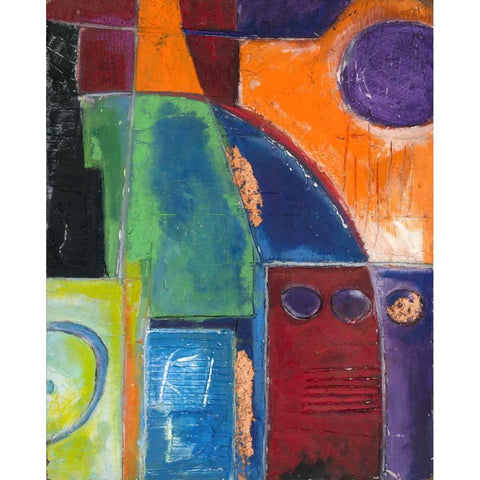 . Black Modern Wood Framed Art Print with Double Matting by Haynes, Smith