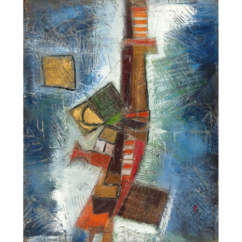 . Black Modern Wood Framed Art Print by Haynes, Smith