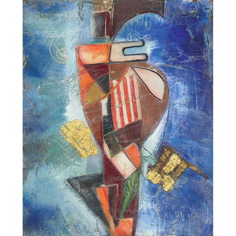 . Black Modern Wood Framed Art Print with Double Matting by Haynes, Smith