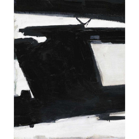 Stark Shapes White Modern Wood Framed Art Print by Haynes, Smith
