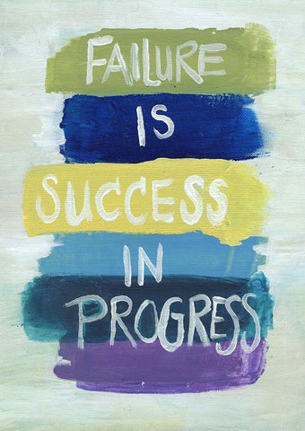 Progress White Modern Wood Framed Art Print with Double Matting by Haynes, Smith