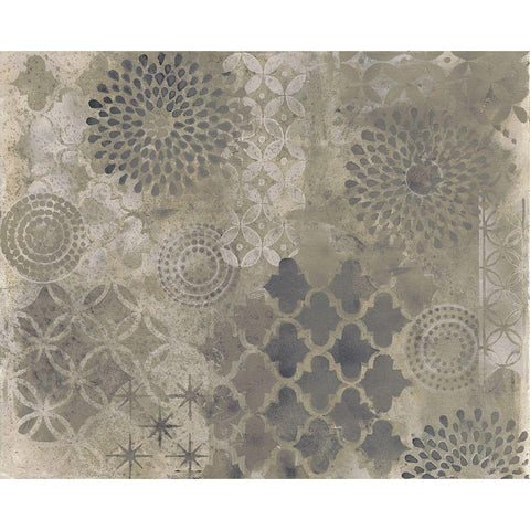 Kudos in Grey White Modern Wood Framed Art Print by Haynes, Smith