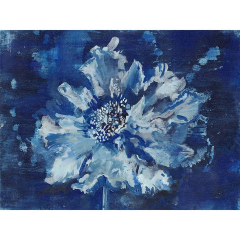 Ocean Blast 1 White Modern Wood Framed Art Print by Haynes, Smith