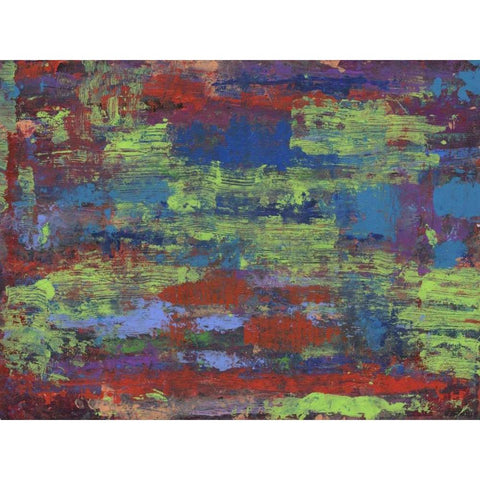 Chalky Scene Black Modern Wood Framed Art Print by Haynes, Smith