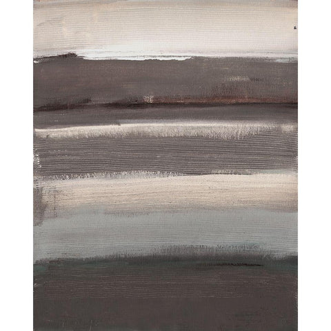 Cool Desert White Modern Wood Framed Art Print by Haynes, Smith