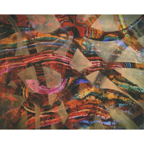 Trippy Vines 1 White Modern Wood Framed Art Print by Haynes, Smith
