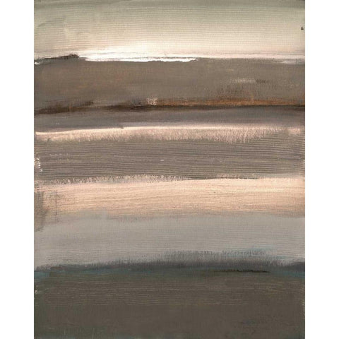 Scorching Desert White Modern Wood Framed Art Print by Haynes, Smith