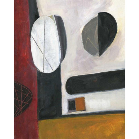Stereo Beats Black Modern Wood Framed Art Print with Double Matting by Haynes, Smith
