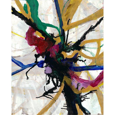 Brilliant Web White Modern Wood Framed Art Print by Haynes, Smith