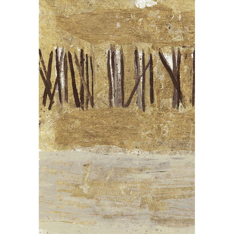 Special Forest 1 White Modern Wood Framed Art Print by Haynes, Smith