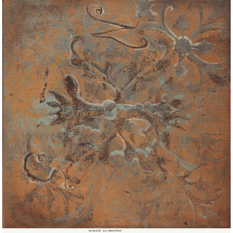 . Gold Ornate Wood Framed Art Print with Double Matting by Haynes, Smith