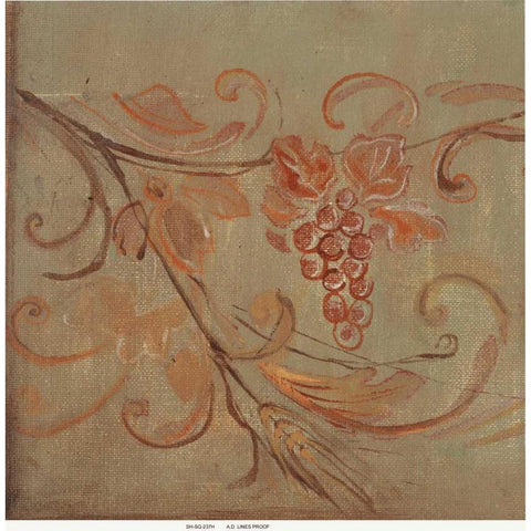 . Gold Ornate Wood Framed Art Print with Double Matting by Haynes, Smith