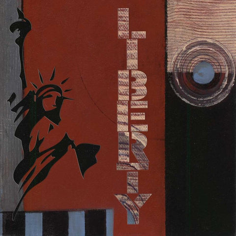 . White Modern Wood Framed Art Print with Double Matting by Haynes, Smith