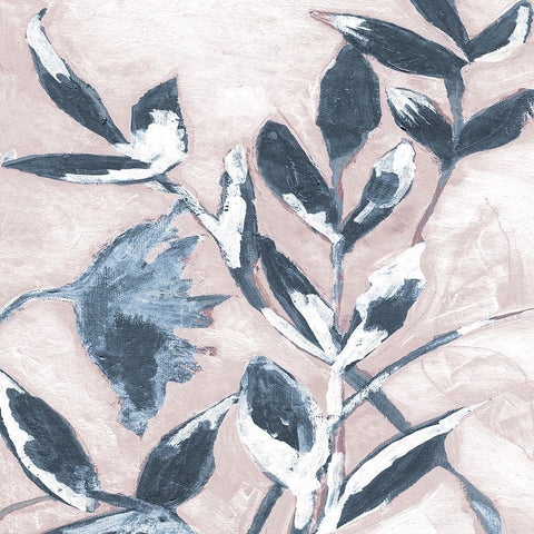 Spring Arrangements 1 Black Modern Wood Framed Art Print with Double Matting by Lula Bijoux and Company