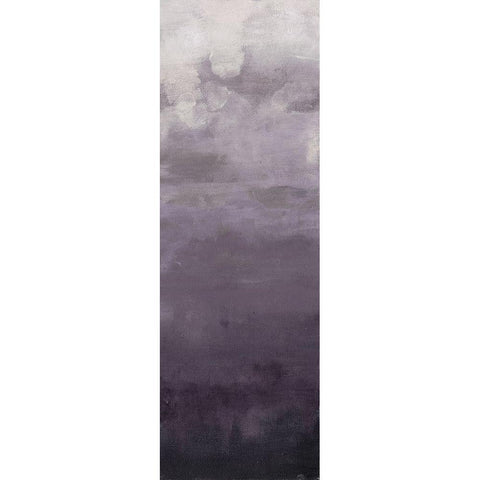 Lavenday Peek B Black Modern Wood Framed Art Print by Haynes, Smith