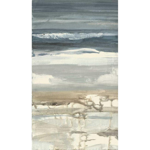 Creamy Memories White Modern Wood Framed Art Print by Haynes, Smith