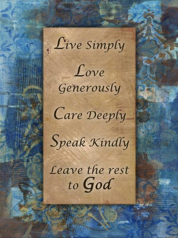 The Rest To God Winter Rain White Modern Wood Framed Art Print with Double Matting by Haynes, Smith