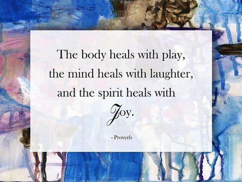 Play Laughter Joy Black Ornate Wood Framed Art Print with Double Matting by Lewis, Sheldon