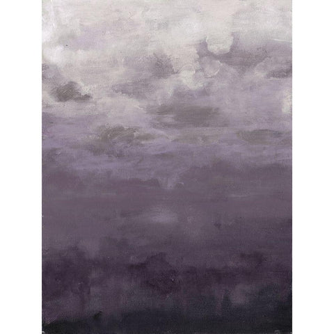 Lavenday Black Modern Wood Framed Art Print with Double Matting by Haynes, Smith