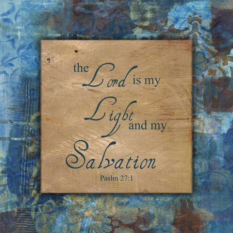 My Salvation Winter Rain White Modern Wood Framed Art Print with Double Matting by Haynes, Smith