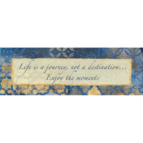 Journey Of Life Black Modern Wood Framed Art Print by Haynes, Smith