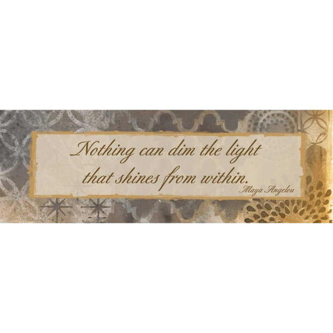 Light Within Black Modern Wood Framed Art Print with Double Matting by Haynes, Smith