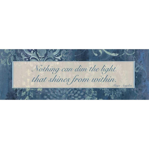 Light Within Black Modern Wood Framed Art Print with Double Matting by Haynes, Smith