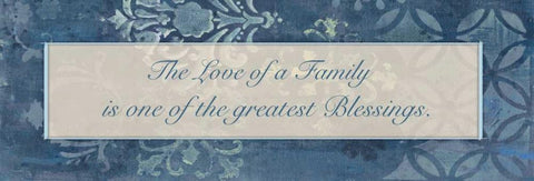 Greatest Blessings White Modern Wood Framed Art Print with Double Matting by Haynes, Smith