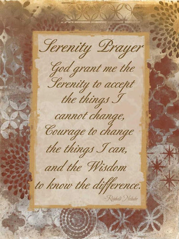 Godly Serenity White Modern Wood Framed Art Print with Double Matting by Haynes, Smith