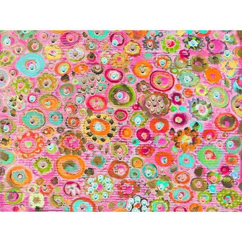Candy Light Black Modern Wood Framed Art Print by Lewis, Sharalee