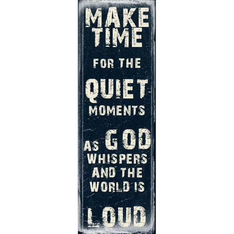 Make Time Gold Ornate Wood Framed Art Print with Double Matting by Lewis, Sheldon