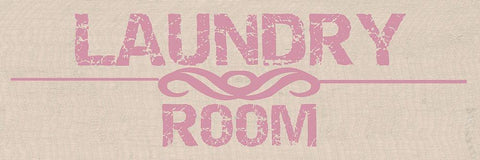 Laundry Room 2 White Modern Wood Framed Art Print with Double Matting by Lewis, Sheldon