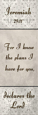 Declares The Lord 1 Black Ornate Wood Framed Art Print with Double Matting by Lewis, Sheldon