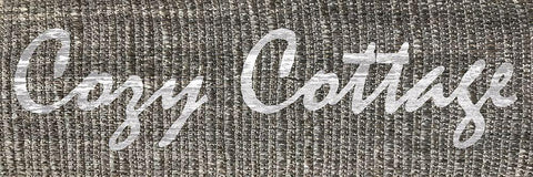 Cozy Cottage White Modern Wood Framed Art Print with Double Matting by Lewis, Sheldon