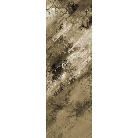 Earthy Abstract 2 White Modern Wood Framed Art Print by Lewis, Sheldon