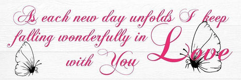 Wonderful Love Black Ornate Wood Framed Art Print with Double Matting by Lewis, Sheldon