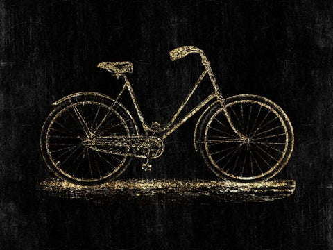 Be Anywhere Black Ornate Wood Framed Art Print with Double Matting by Lewis, Sheldon