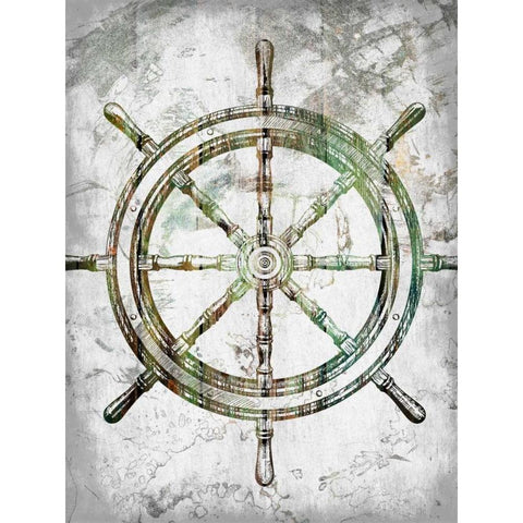 Guide Us Captain White Modern Wood Framed Art Print by Lewis, Sheldon