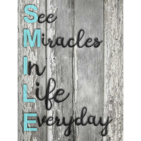 Smile Gold Ornate Wood Framed Art Print with Double Matting by Lewis, Sheldon