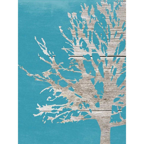 Contemporary Garden 3 Black Modern Wood Framed Art Print with Double Matting by Lewis, Sheldon