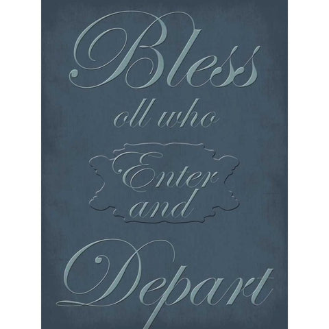 All Who Enter White Modern Wood Framed Art Print by Lewis, Sheldon